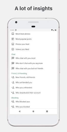 Interactive Analytics for Facebook screenshot 2
