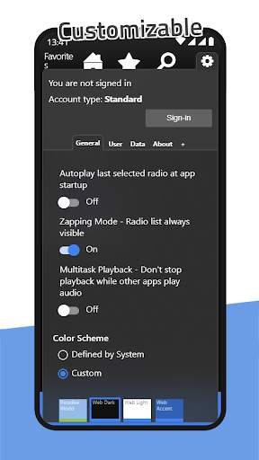 Mini Radio Player screenshot 5