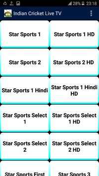 Indian Cricket Live TV screenshot 3
