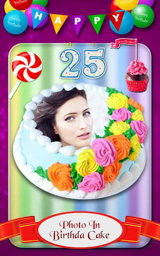 Photo on Birthday Cake screenshot 3