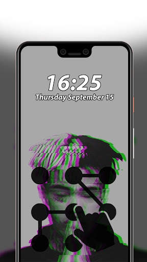 XXXTentacion Pattern Lock Screen 🔒 screenshot 7