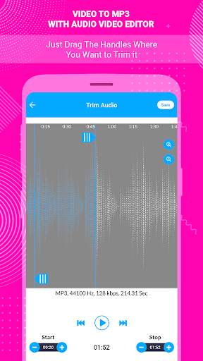 Video to MP3 Converter - Video Cutter screenshot 3