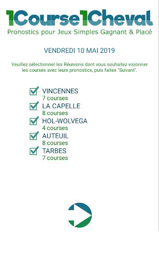 1Course 1Cheval - Pronostic d'un cheval par course screenshot 3