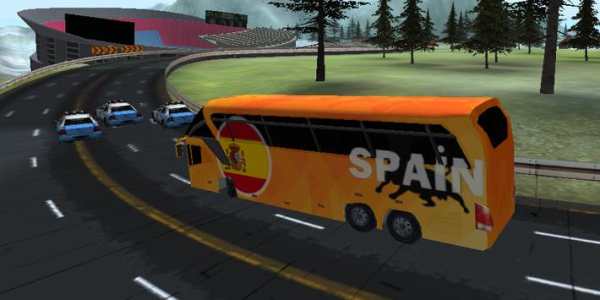 Soccer Team Bus Simulator 3D screenshot 4