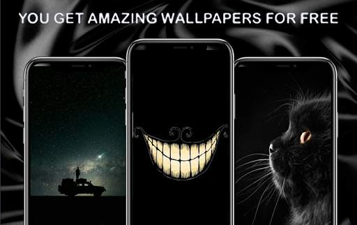 black Wallpaper - amoled darkify backgrounds स्क्रीनशॉट 1