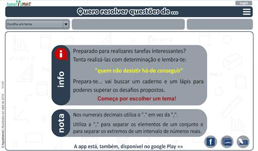 Questões de Matemática screenshot 2