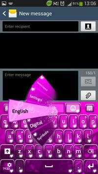 Pink Love Keyboard screenshot 1