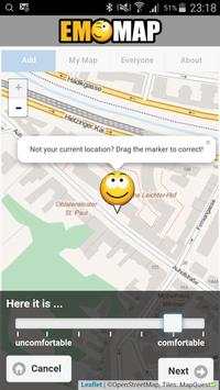 EmoMap screenshot 2