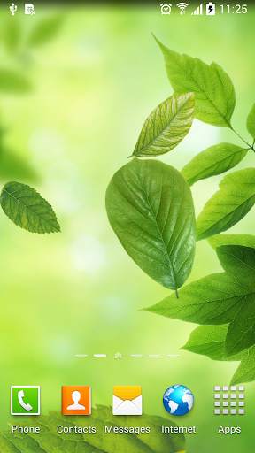 Leaves Live Wallpaper screenshot 4