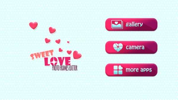 Sweet Love Photo Frames Editor screenshot 5