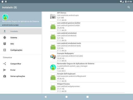 Gerenciador de aplicativos do sistema screenshot 17