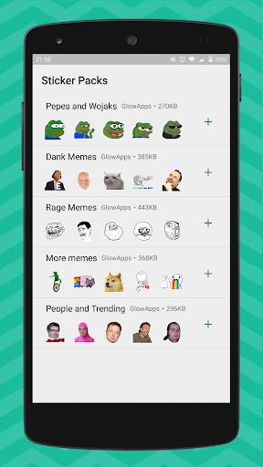 Meme Stickers for WhatsApp screenshot 2