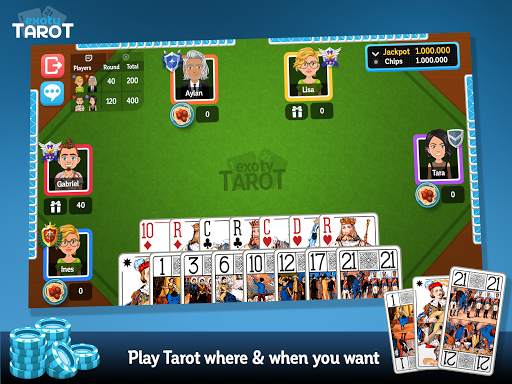 Exoty Tarot online at 3, 4, 5 screenshot 6