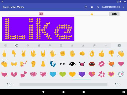 Emoji Letter Maker screenshot 9