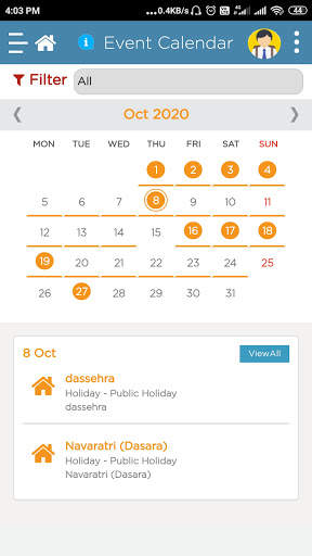 C M Panchakattimath IND PU College Parent App screenshot 5