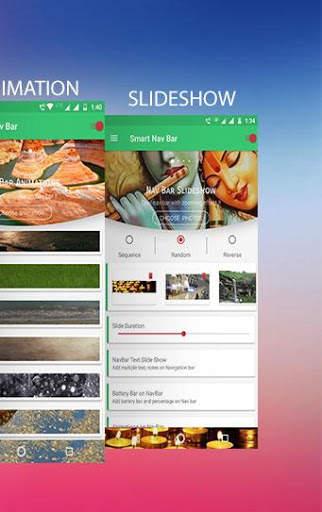 Smart navigation bar - navbar slideshow screenshot 3