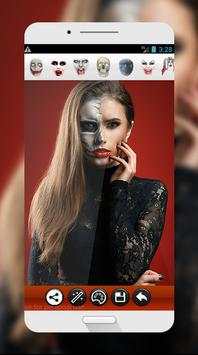 Halloween Face Makeup Photo Editor screenshot 2