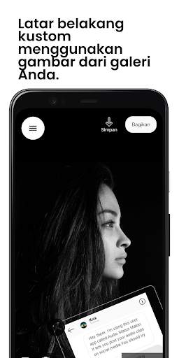 Pembuat Status Audio screenshot 6