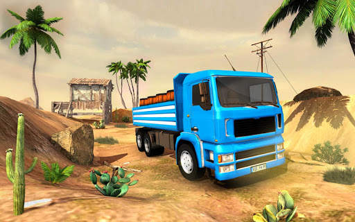 3D Truck Driving Simulator 3 تصوير الشاشة