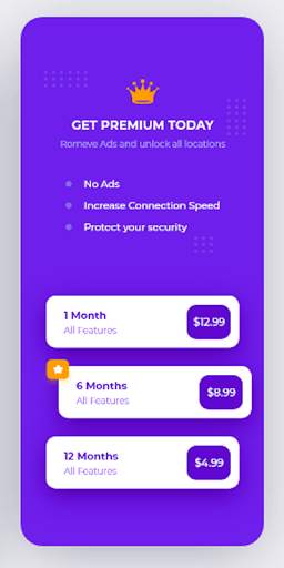 3 VPN Fast Unlimited screenshot 3