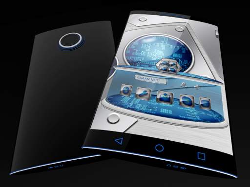 Tech Neon theme for Next Launcher screenshot 3
