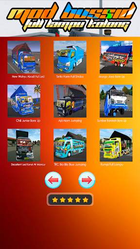 Mod Bussid Full Lampu Kolong screenshot 4