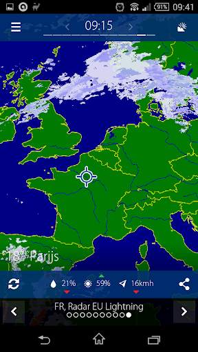 Meteox.fr - radar de pluie screenshot 3