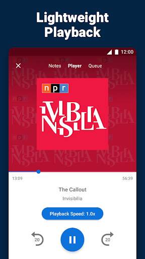 PodByte - Free Podcast Player App for Android screenshot 3