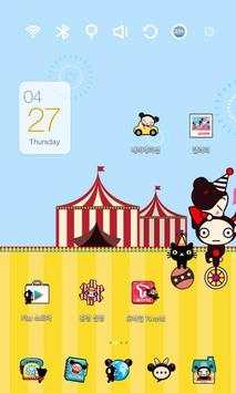 Circus of Pucca Launcher Theme screenshot 1