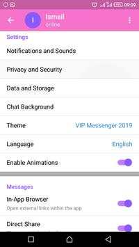 VIP Messenger 2019 screenshot 2