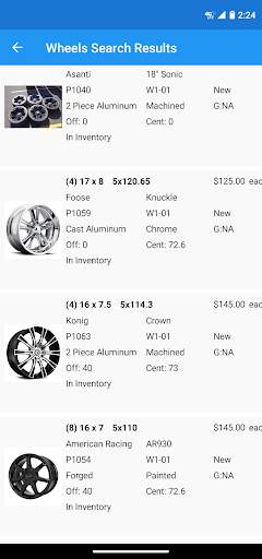 Used Tire Shop Inventory screenshot 4