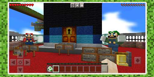Super Mario Minecraft screenshot 1