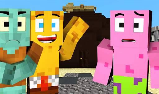 SpongeBob Minecraft Skins MCPE screenshot 3