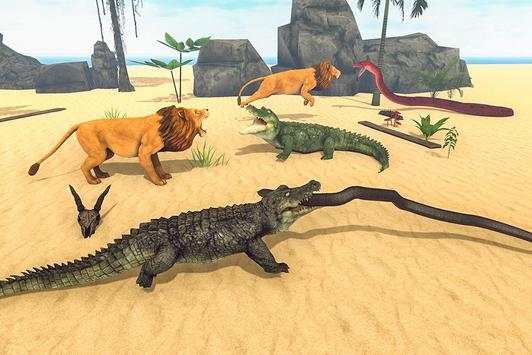 Angry Crocodile Attack स्क्रीनशॉट 10