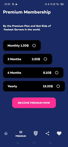 Shark VPN - unlimited Free VPN proxy screenshot 3