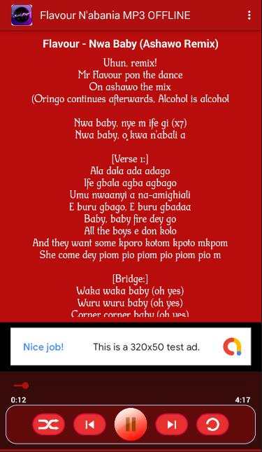 Flavour Song - Offline screenshot 3