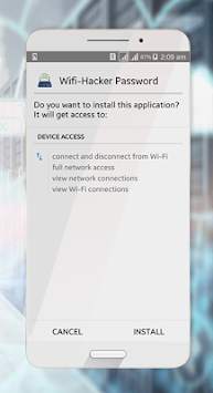 Wifi-Hacker Password (prank) screenshot 1