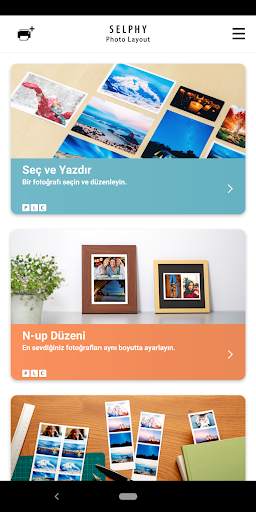SELPHY Photo Layout screenshot 1