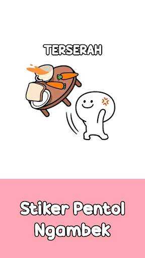 Stiker Pentol WA Lucu - WAStickerApps screenshot 5