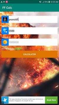 Diamond Calc Free Fire Free скриншот 3