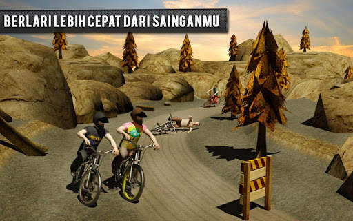 Offroad Bmx Sepeda Balap: Gaya bebas Stunts 3D screenshot 12