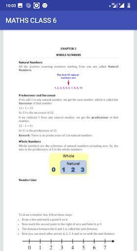 Mathematics Class 6 Notes CBSE,ICSE NCERT Syllabus screenshot 2
