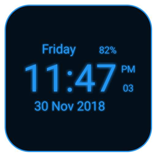 Digital Clock Live Wallpaper 1.5