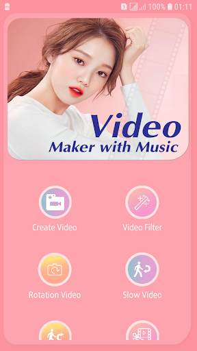 Music Video Photo Slideshow - Video Maker Photos screenshot 1
