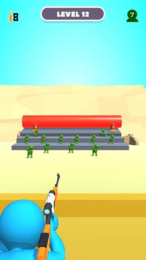 Johnny Sniper Game - Pocket Sniper! Trigger screenshot 2