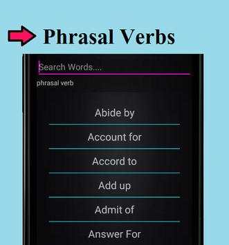Phrasal Verb  2018 скриншот 1