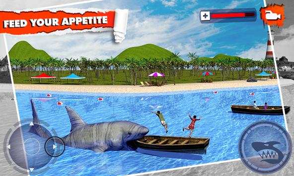 Angry Shark Simulator 3D screenshot 1