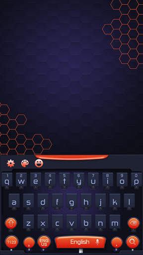Black Technology Keyboard Theme screenshot 4