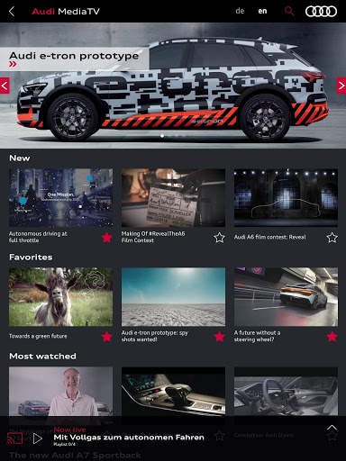 Audi MediaTV screenshot 10