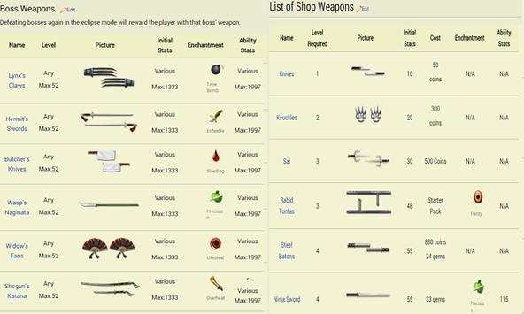 Weapon Shadow Fight 2 screenshot 2